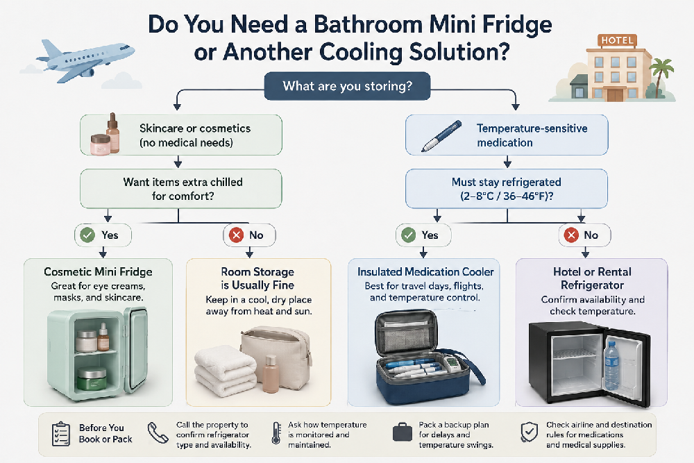 bathroom decision flow infographic