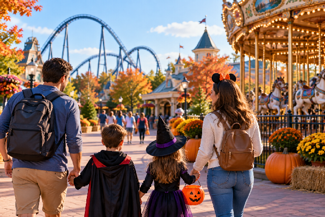 hershey park supporting editorial illustration