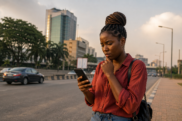 uber leaves nigeria supporting editorial illustration
